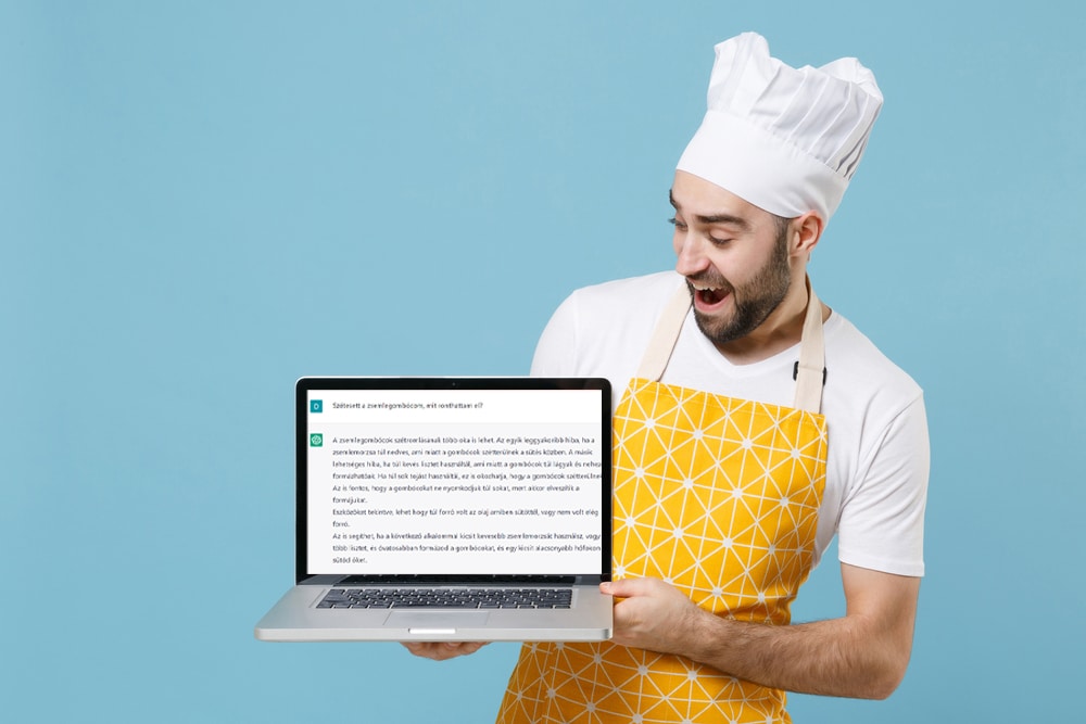 Fedezd fel a főzés titkait a ChatGPT segítségével: a legjobb receptek és tippek, amiket eddig sosem hallottál!